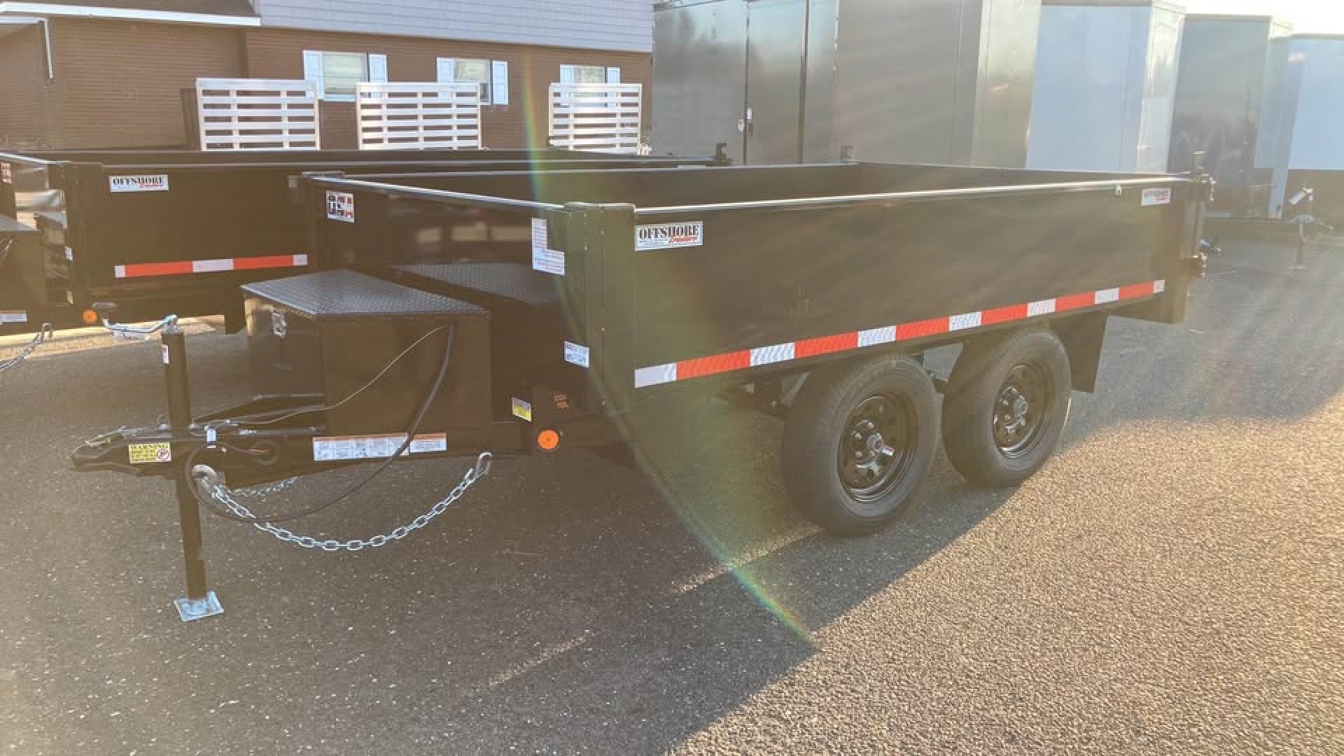 New 2026 Quality Steel and Aluminum 6x10 deckover Dump Trailer