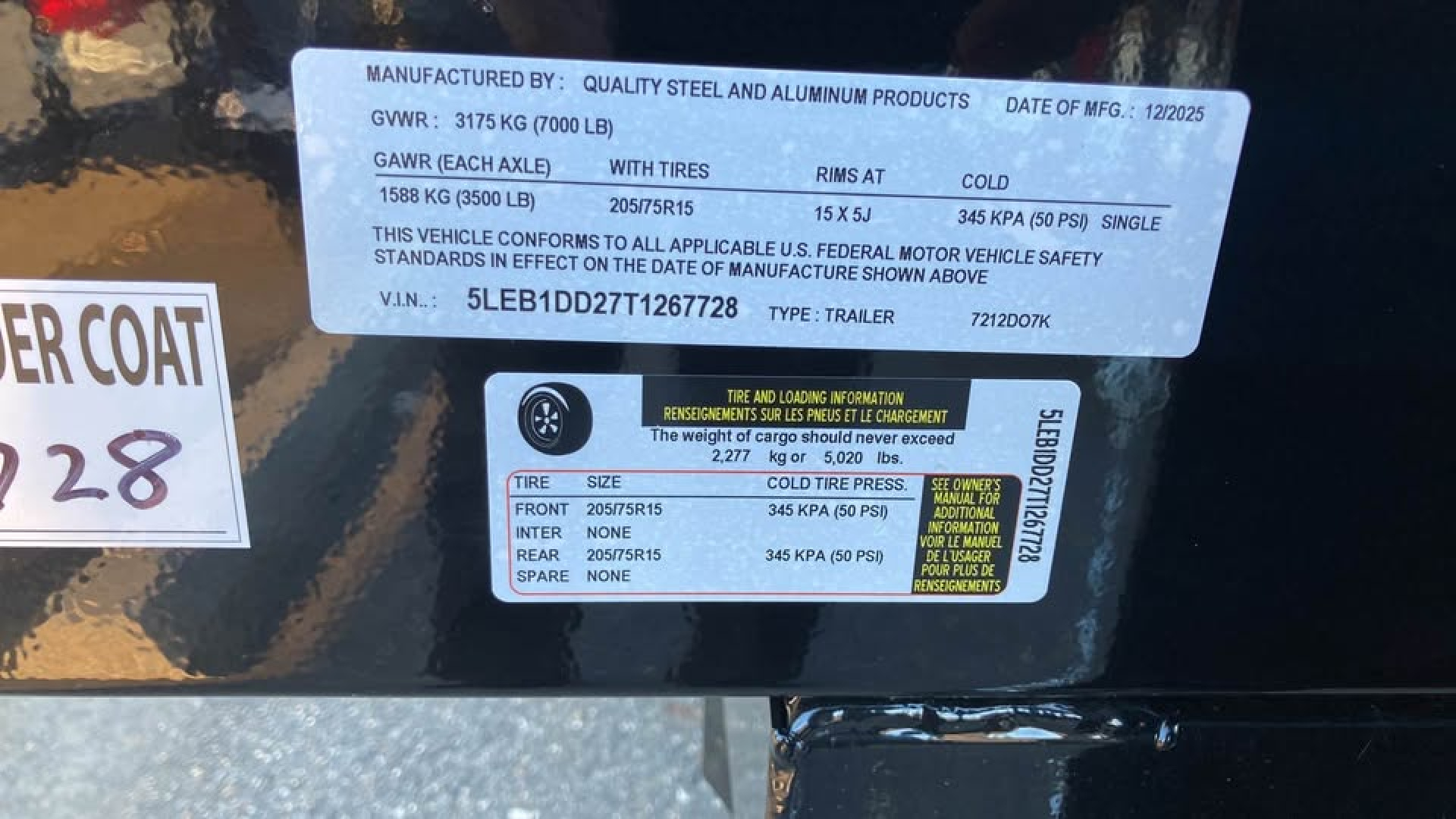 New 2026 Quality Steel and Aluminum 6x12 deckover Dump Trailer