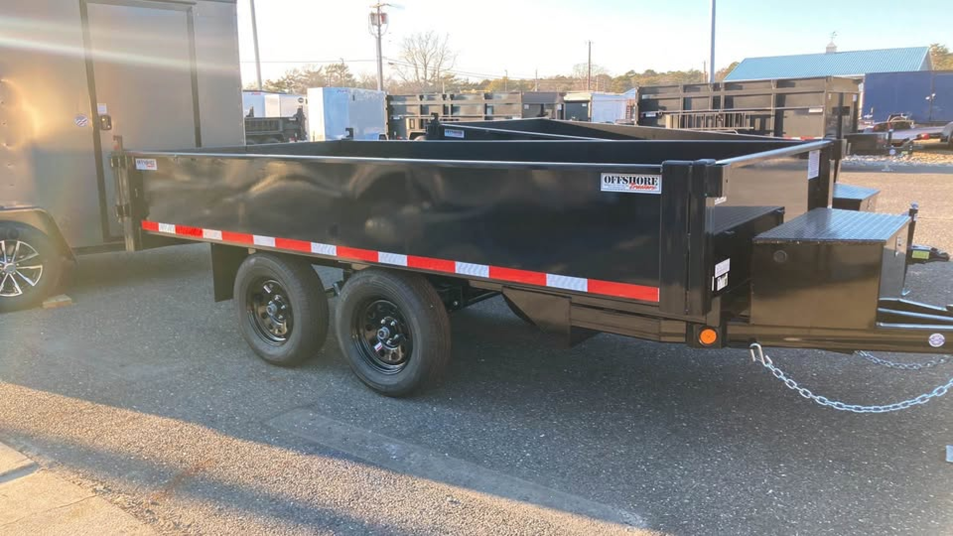 New 2026 Quality Steel and Aluminum 6x12 deckover Dump Trailer