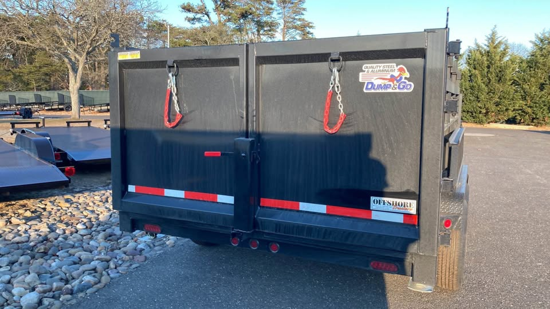 New 2026 Quality Steel and Aluminum 7x14 4' side Dump Trailer