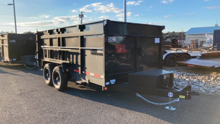 New 2026 Quality Steel and Aluminum 7x14 4' side Dump Trailer