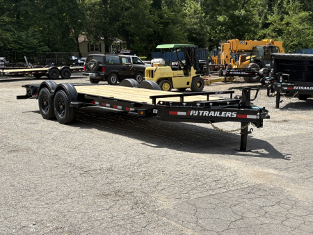 New 2026 PJ Trailers 83  x 20' Voyager Series (EV) - 17600 GVWR Equipment Trailer