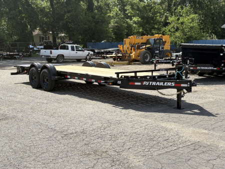 New 2026 PJ Trailers 83  x 22' Voyager Series (EV) - 17600 GVWR Equipment Trailer