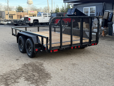 New 2026 PJ Trailers 83" x 12' Tandem Axle Channel (UL) Utility Trailer
