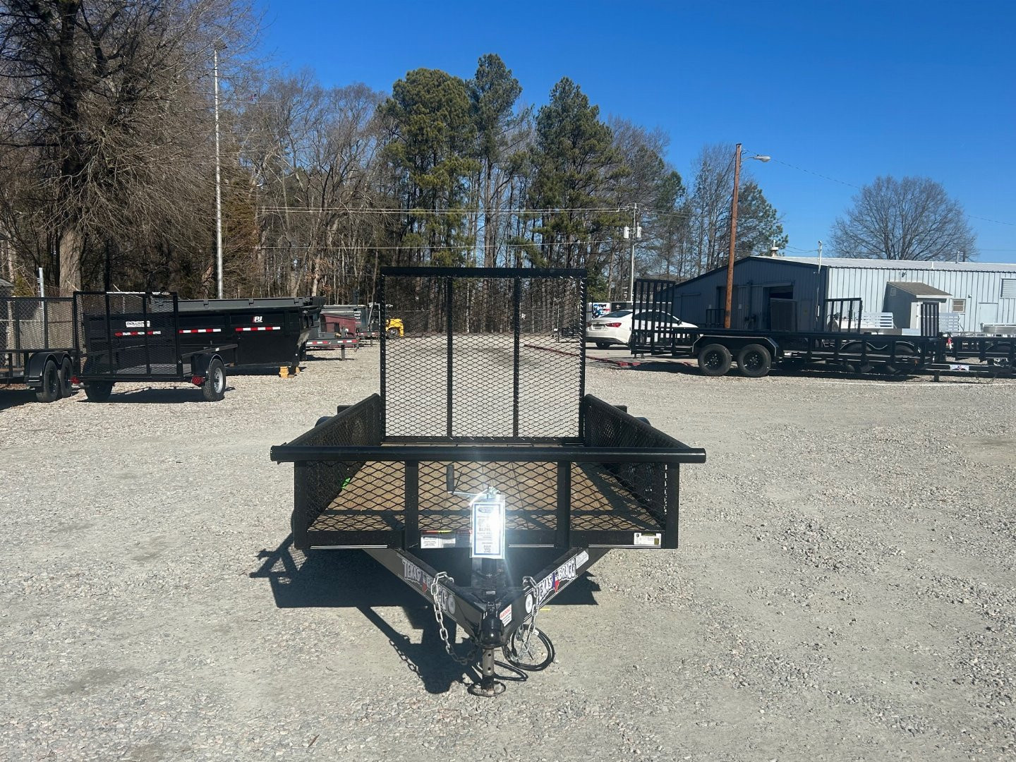 New 2026 Texas Bragg Trailers 5X10P w/ Expanded Sides & Gate Utility Trailer