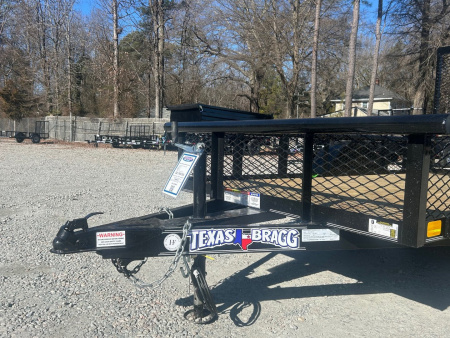 New 2026 Texas Bragg Trailers 5X10P w/ Expanded Sides & Gate Utility Trailer