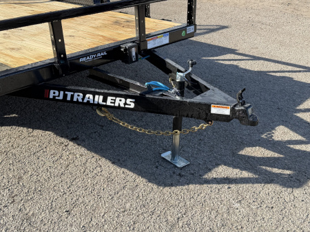 New 2026 PJ Trailers 83" x 12' Tandem Axle Channel (UL) Utility Trailer