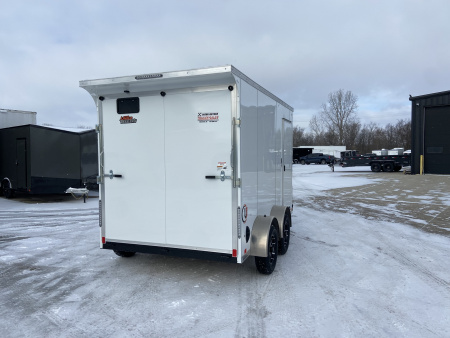 New United 12' UJ V-Nose Enclosed Cargo Trailer