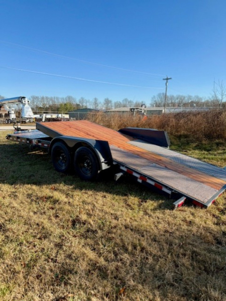 New 2026 Brandt 16ft UBT822 Equipment Tilt Trailer