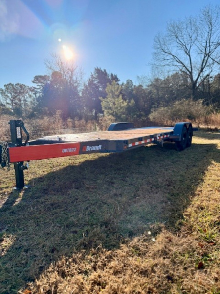 New 2026 Brandt 16ft UBT822 Equipment Tilt Trailer