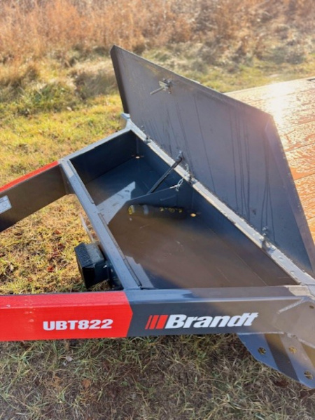 New 2026 Brandt 16ft UBT822 Equipment Tilt Trailer
