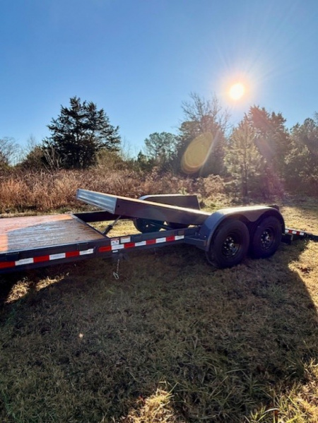 New 2026 Brandt 16ft UBT822 Equipment Tilt Trailer