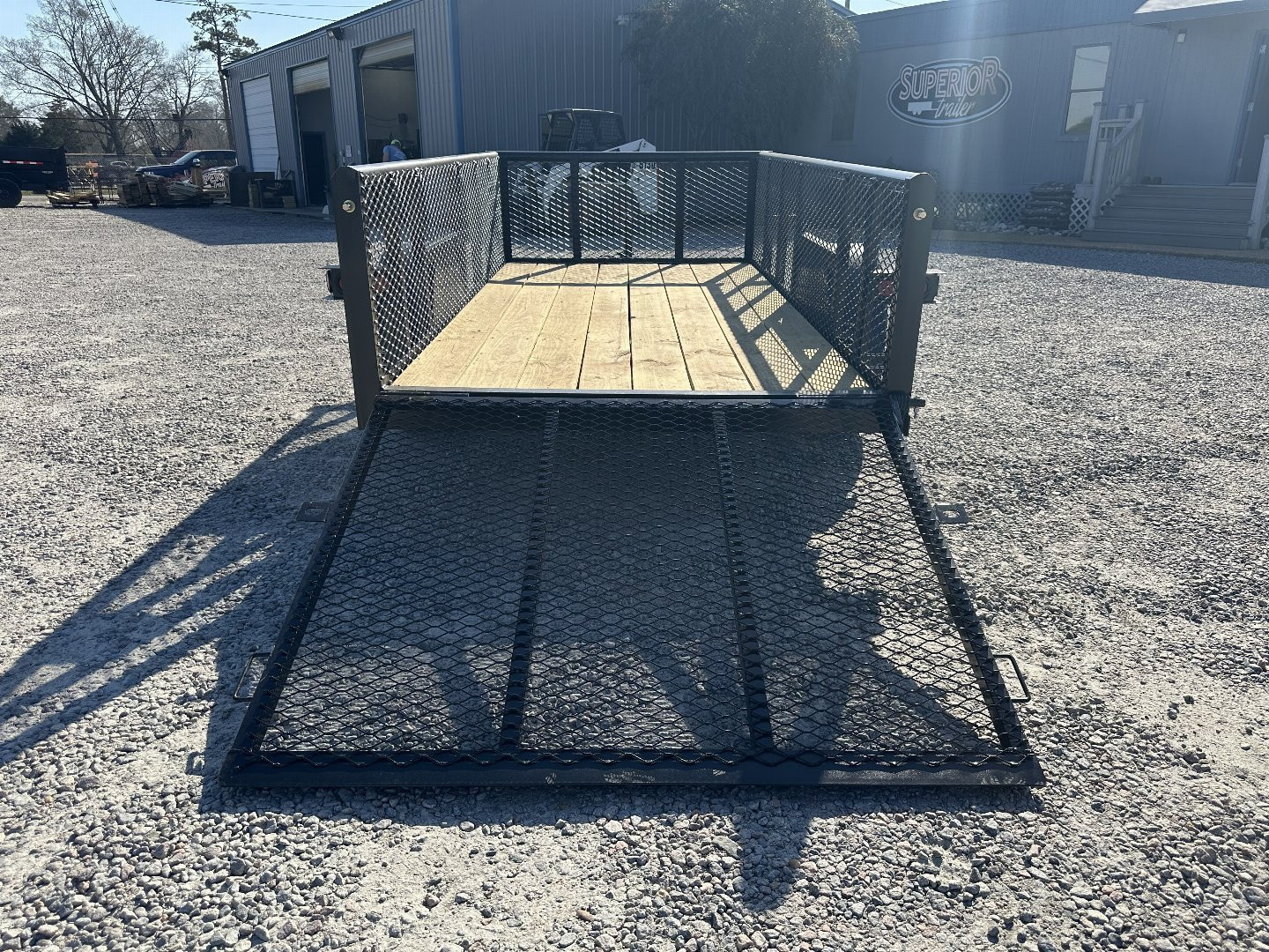 New 2026 Texas Bragg Trailers 5X10P w/ 2ft Expanded Sides and Gate Utility Trailer