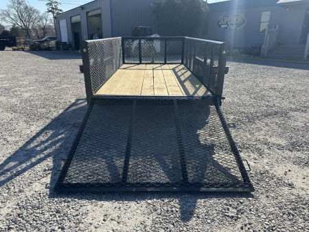 New 2026 Texas Bragg Trailers 5X10P w/ 2ft Expanded Sides and Gate Utility Trailer