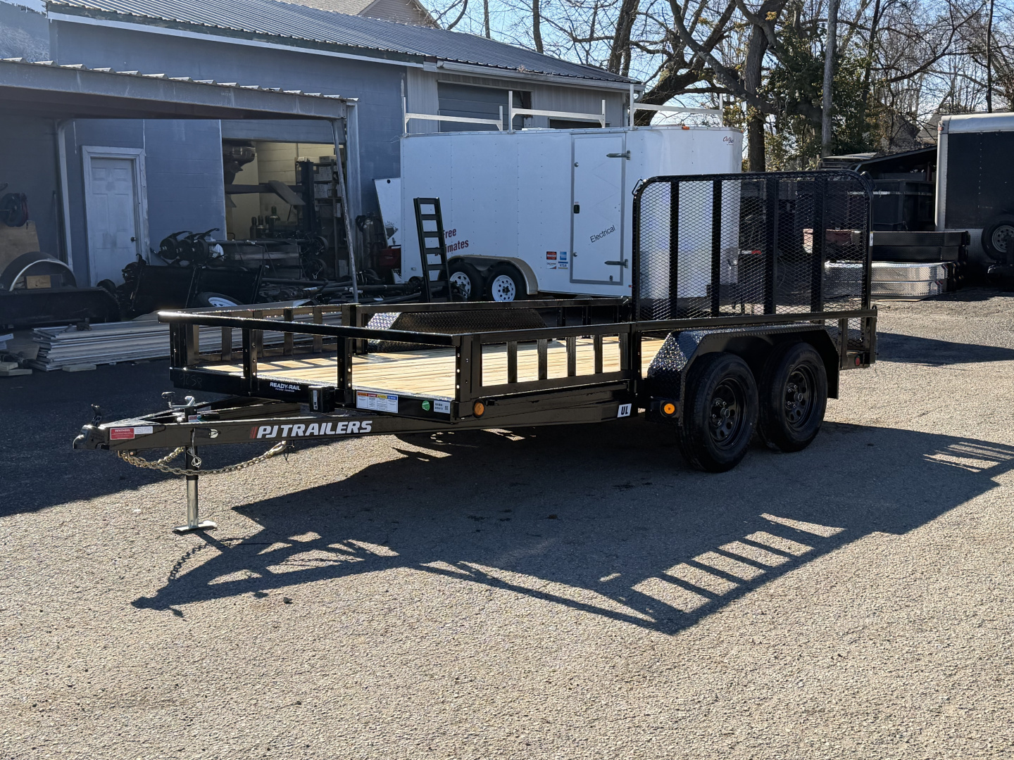 New 2026 PJ Trailers 83" x 14' Tandem Axle Channel (UL) Utility Trailer