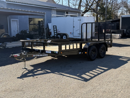 New 2026 PJ Trailers 83" x 14' Tandem Axle Channel (UL) Utility Trailer