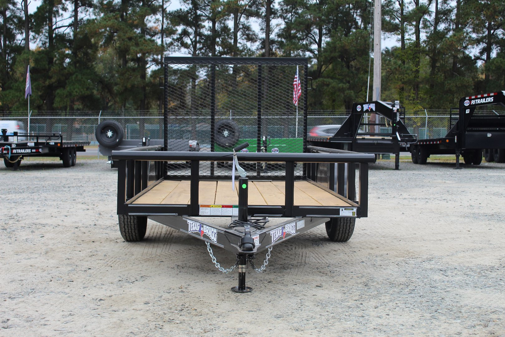 New 2026 Texas Bragg Trailers 5X10P w/ Gate Utility Trailer