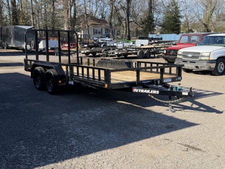 New 2026 PJ Trailers 83  x 16' Tandem Axle Channel (UL) Utility Trailer