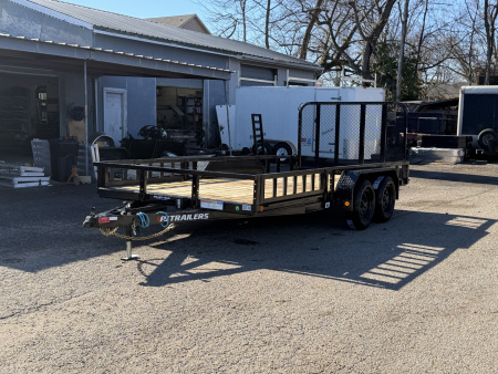 New 2026 PJ Trailers 83" x 16' Tandem Axle Channel (UL) Utility Trailer