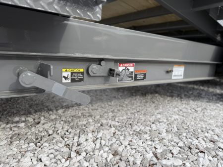 New DELCO 102"X 22' TILT TRAILER DRIVER OVER FENDERS W/ 14PLY Tilt Trailer