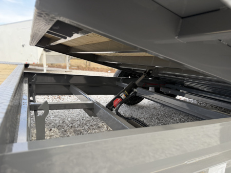 New DELCO 102"X 22' TILT TRAILER DRIVER OVER FENDERS W/ 14PLY Tilt Trailer