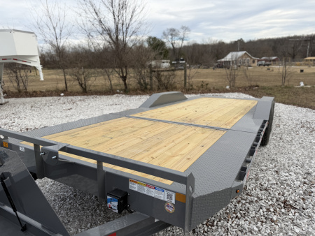 New DELCO 102"X 22' TILT TRAILER DRIVER OVER FENDERS W/ 14PLY Tilt Trailer