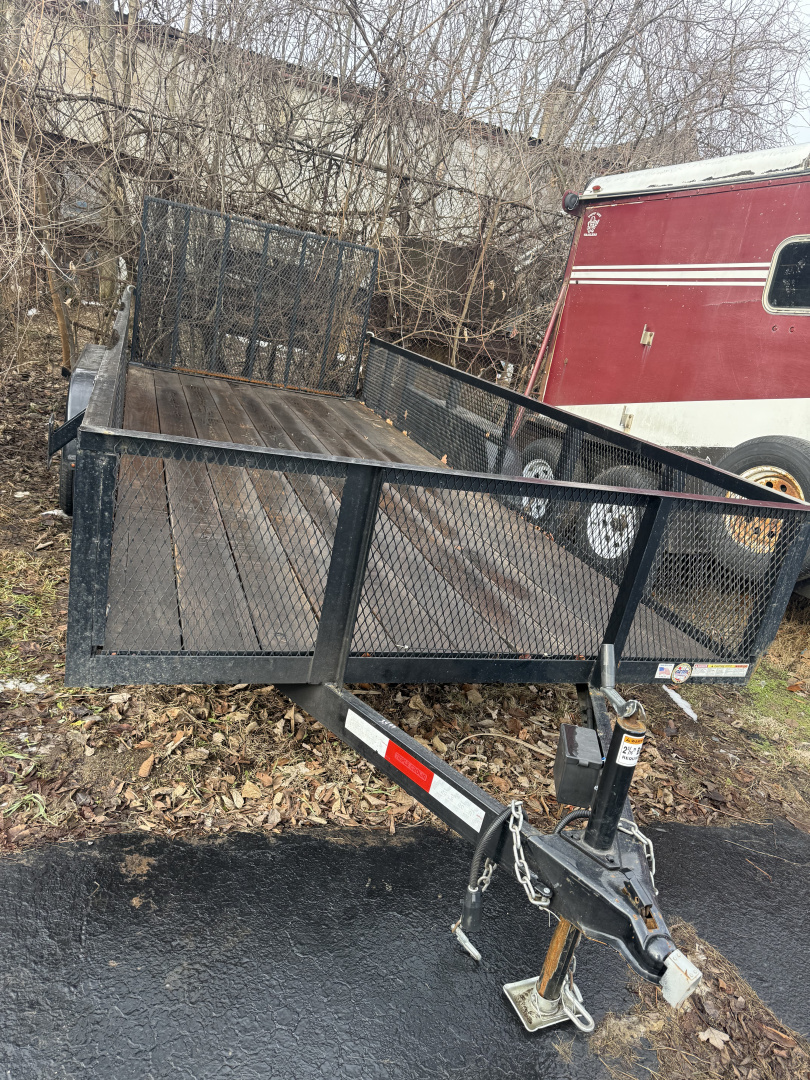 Used 2025 Triple Crown Trailers 6X16 UTILITY W/ BRAKE 5.5K Utility Trailer