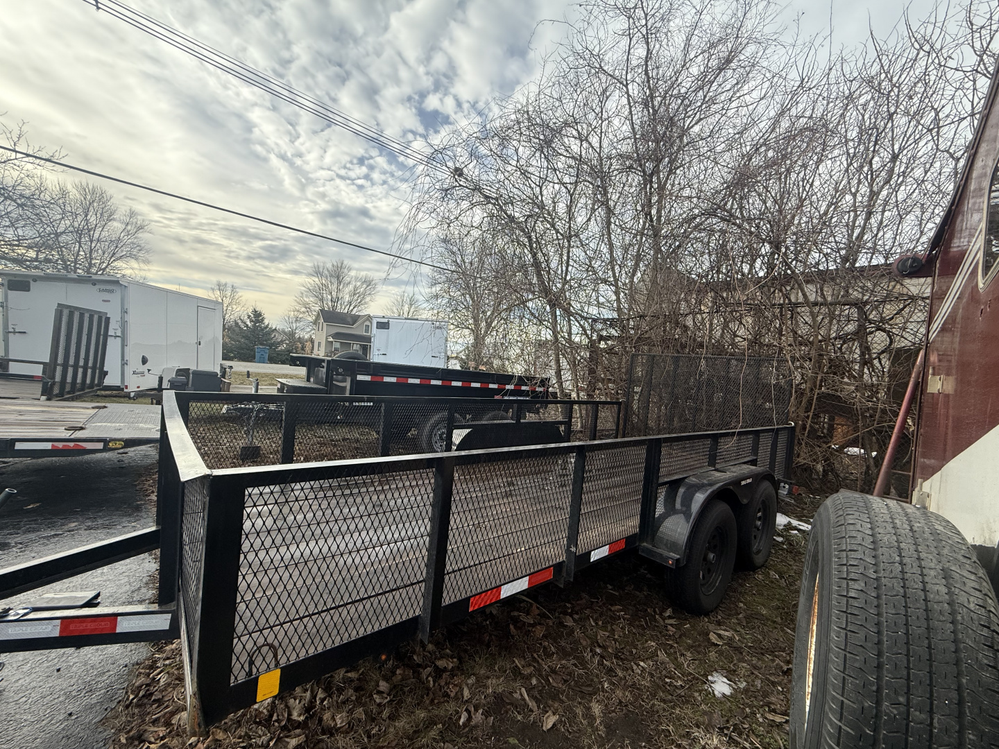 Used 2025 Triple Crown Trailers 6X16 UTILITY W/ BRAKE 5.5K Utility Trailer