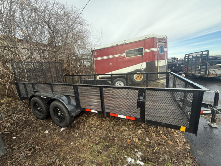 Used 2025 Triple Crown Trailers 6X16 UTILITY W/ BRAKE 5.5K Utility Trailer