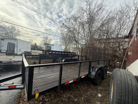 Used 2025 Triple Crown Trailers 6X16 UTILITY W/ BRAKE 5.5K Utility Trailer
