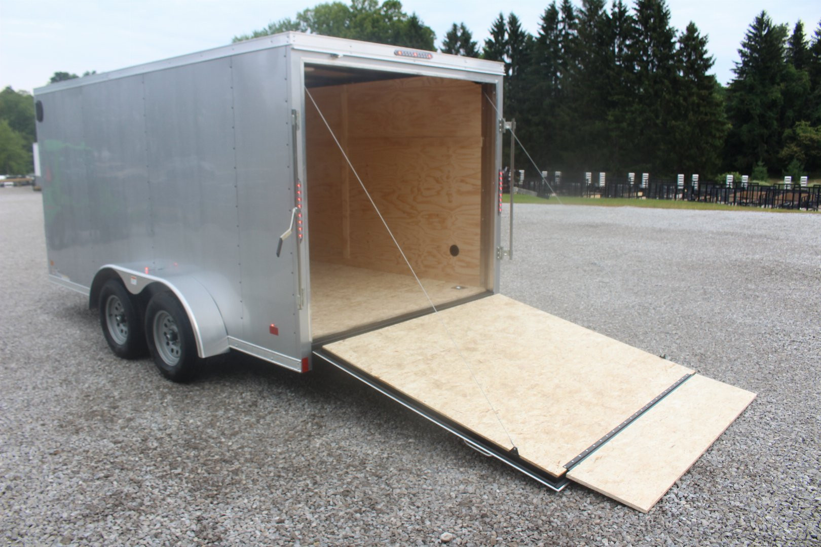 New 2026 Darkhorse Cargo 7' x 14' Enclosed Trailer - Ramp Door - 6' Interior Height - 7000# GVW