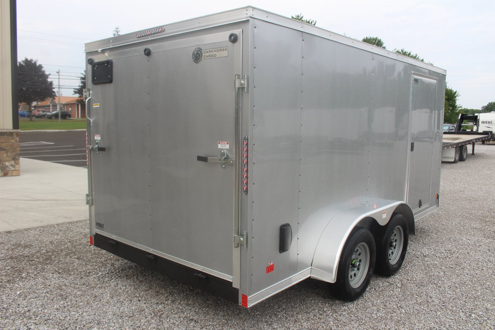 New 2026 Darkhorse Cargo 7' x 14' Enclosed Trailer - Ramp Door - 6' Interior Height - 7000# GVW