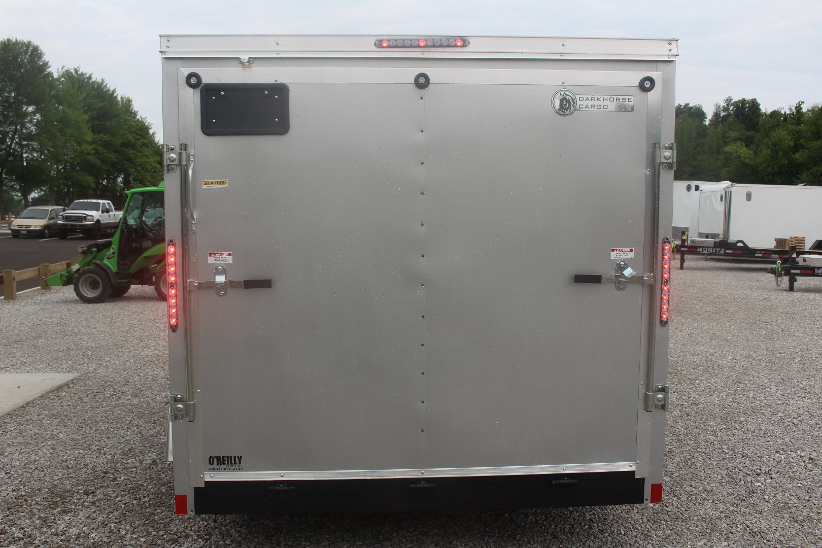 New 2026 Darkhorse Cargo 7' x 14' Enclosed Trailer - Ramp Door - 6' Interior Height - 7000# GVW