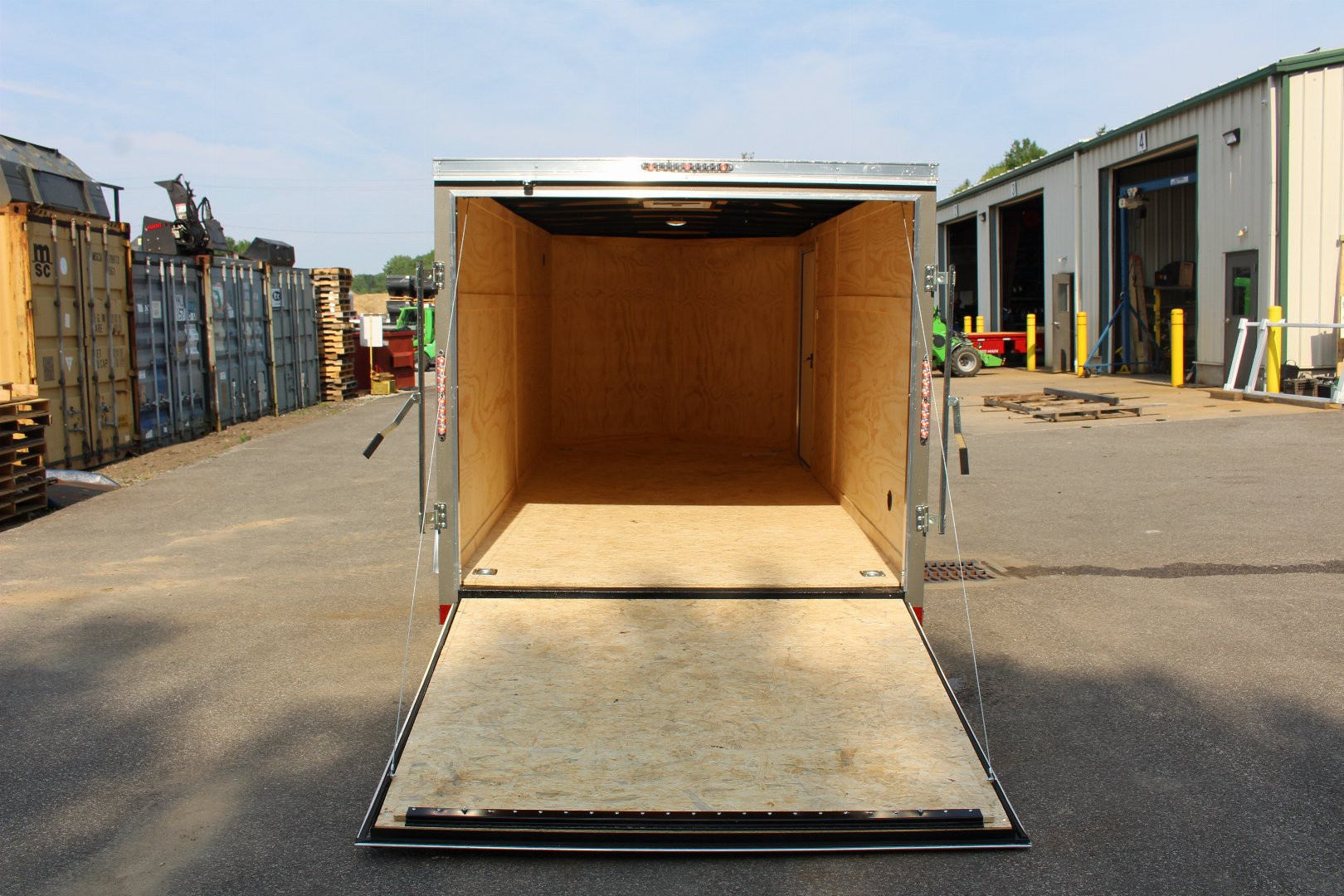 New 2026 Darkhorse Cargo DHW 7' x 16' Enclosed Trailer - Rear Ramp Door - 6' Interior Height - 7000# GVW