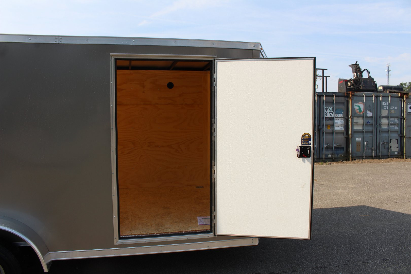 New 2026 Darkhorse Cargo DHW 7' x 16' Enclosed Trailer - Rear Ramp Door - 6' Interior Height - 7000# GVW