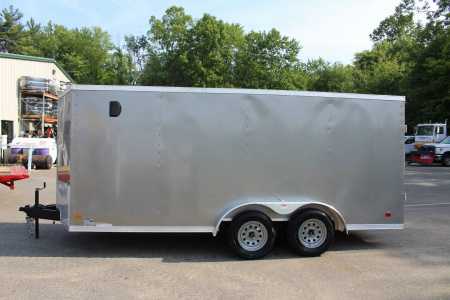 New 2026 Darkhorse Cargo DHW 7' x 16' Enclosed Trailer - Rear Ramp Door - 6' Interior Height - 7000# GVW