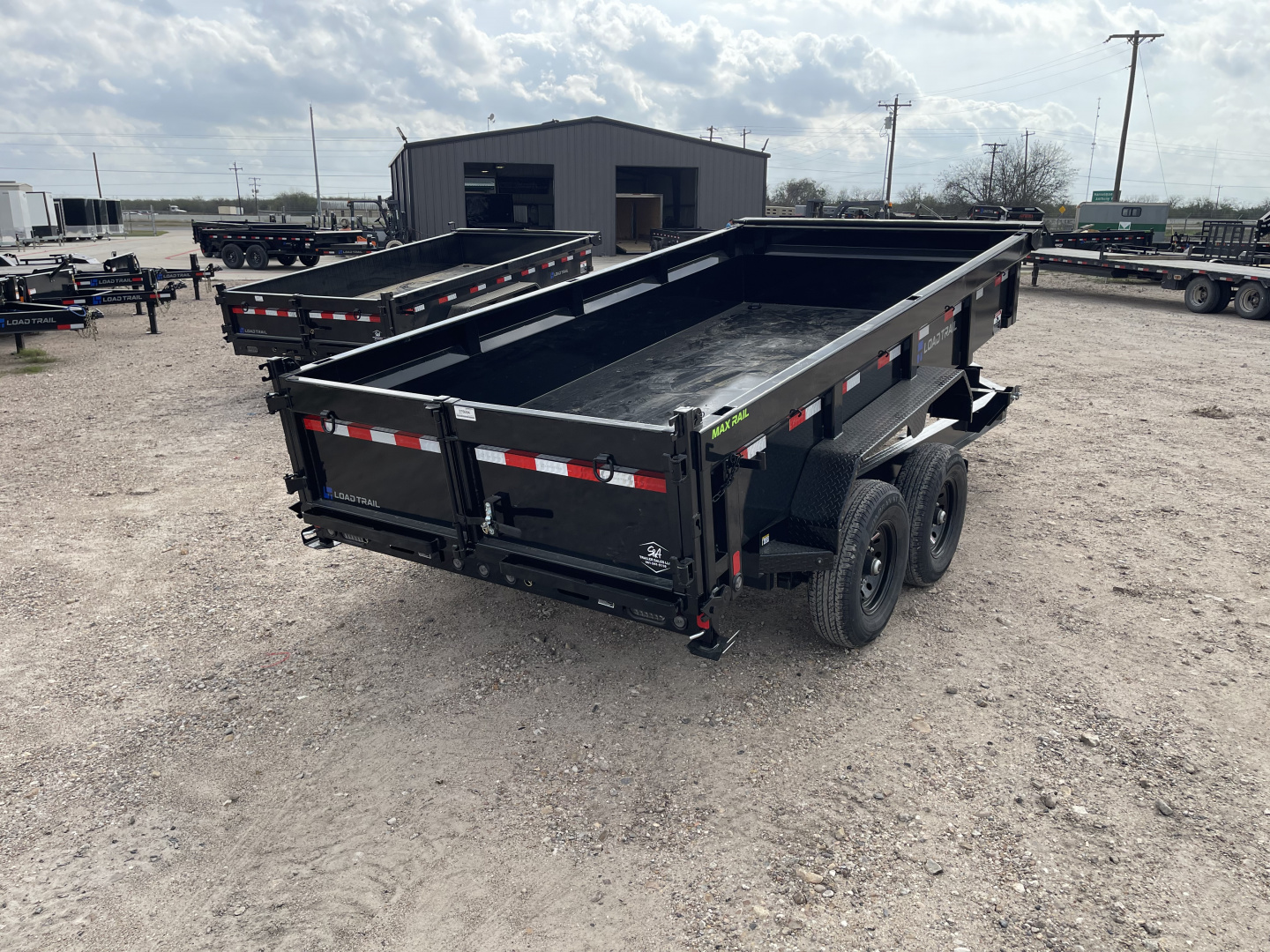 New 2026 Load Trail 83X14 2' SIDES 14K Dump Trailer