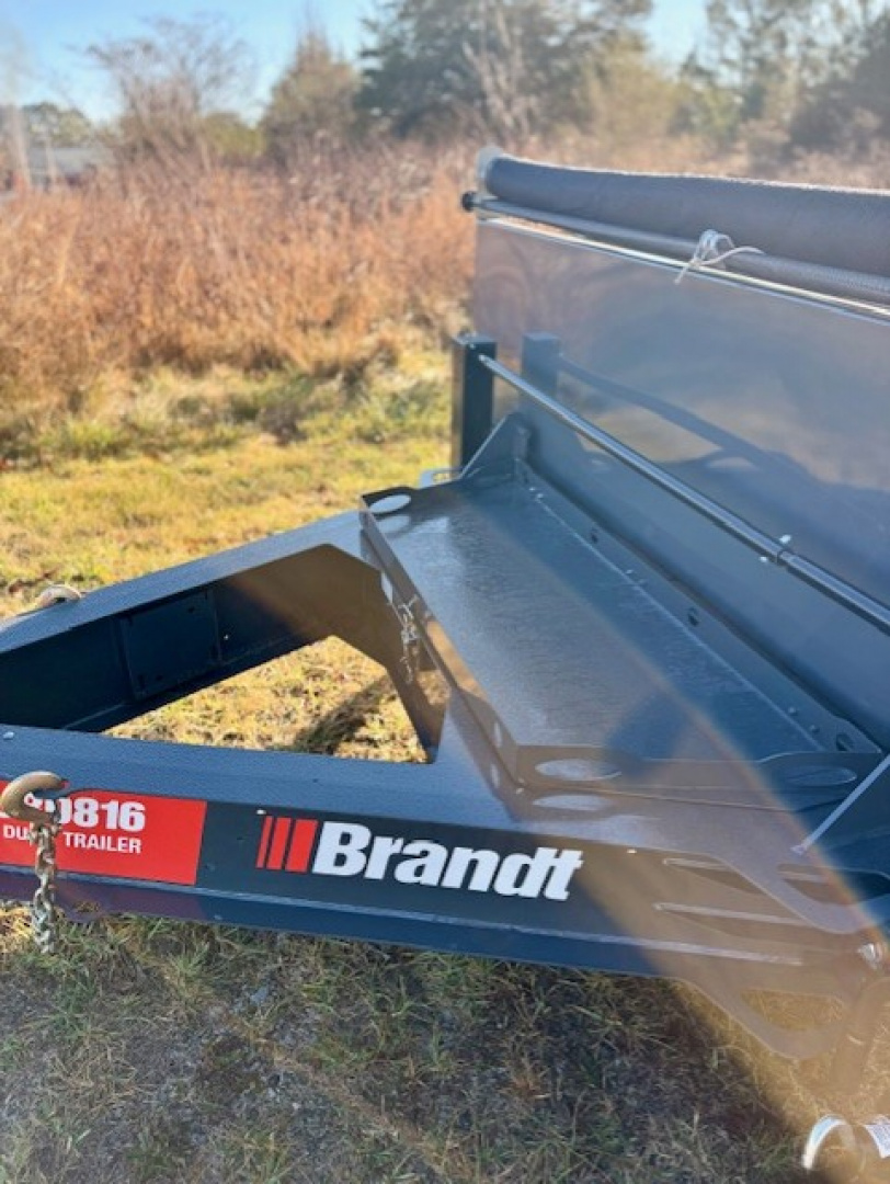 New 2026 Brandt 16FT UBD816 Dump Trailer 16k