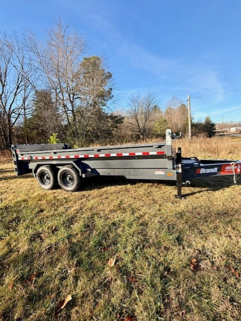 New 2026 Brandt 16FT UBD816 Dump Trailer 16k
