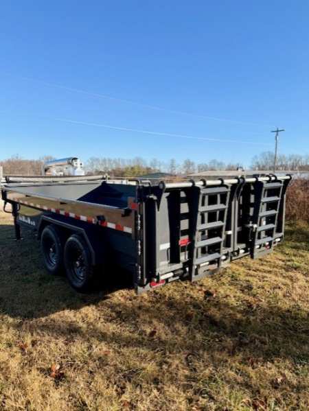 New 2026 Brandt 16FT UBD816 Dump Trailer 16k