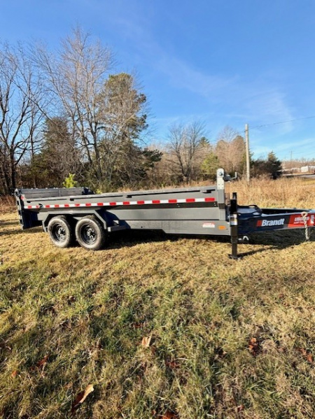 New 2026 Brandt 16FT UBD816 Dump Trailer 16k