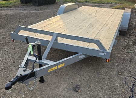 New 2026 Long Run Trailers 82''x20' Gray Car Hauler
