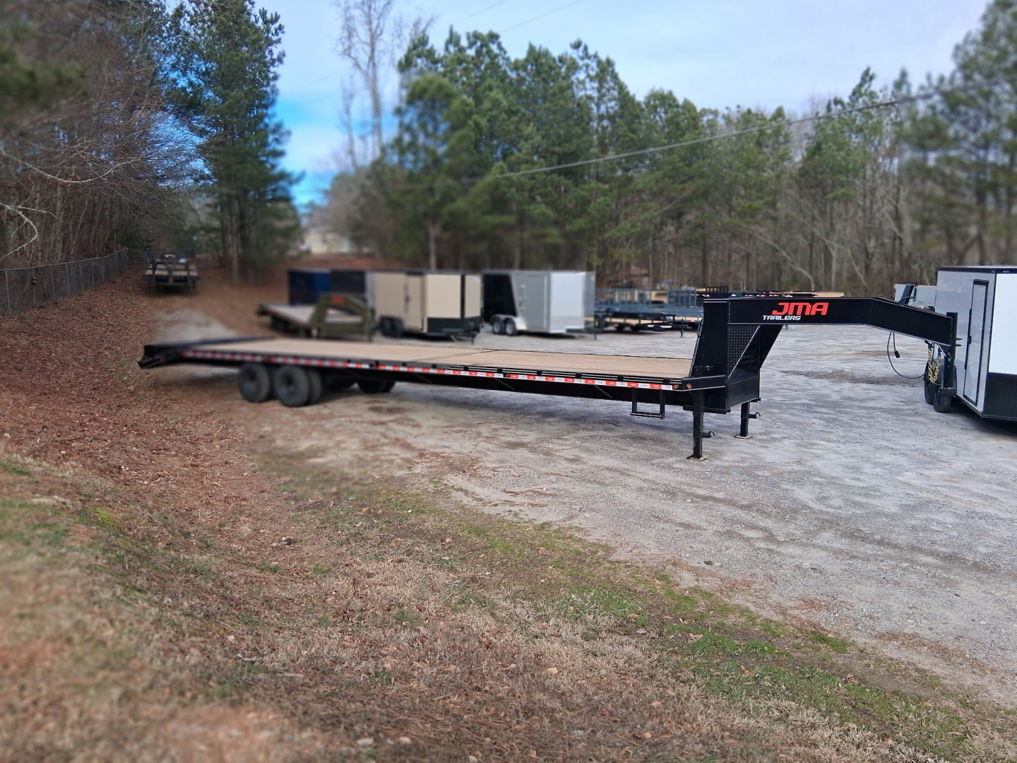 New 2026 DELUXE 30+5 20K GOOSENECK DECKOVER EQUIPMENT HAULER WITH MEGA RAMPS
