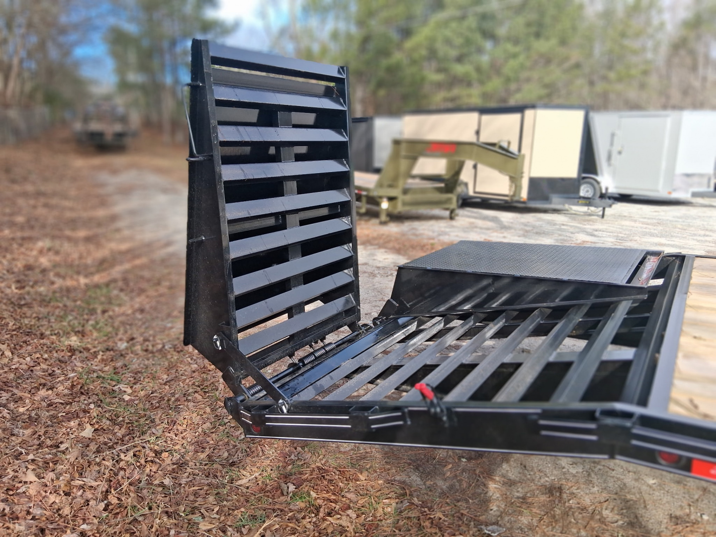 New 2026 DELUXE 30+5 20K GOOSENECK DECKOVER EQUIPMENT HAULER WITH MEGA RAMPS