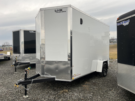 New 2026 Look Trailers 6X12 3K ST-DLX Barn Door Cargo / Enclosed Trailer
