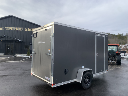 New 2026 US Cargo 6X12 + 2ft V nose/ Ramp Door / 6'6" interior/Polycore/ Ext. Tongue - 2990gvw