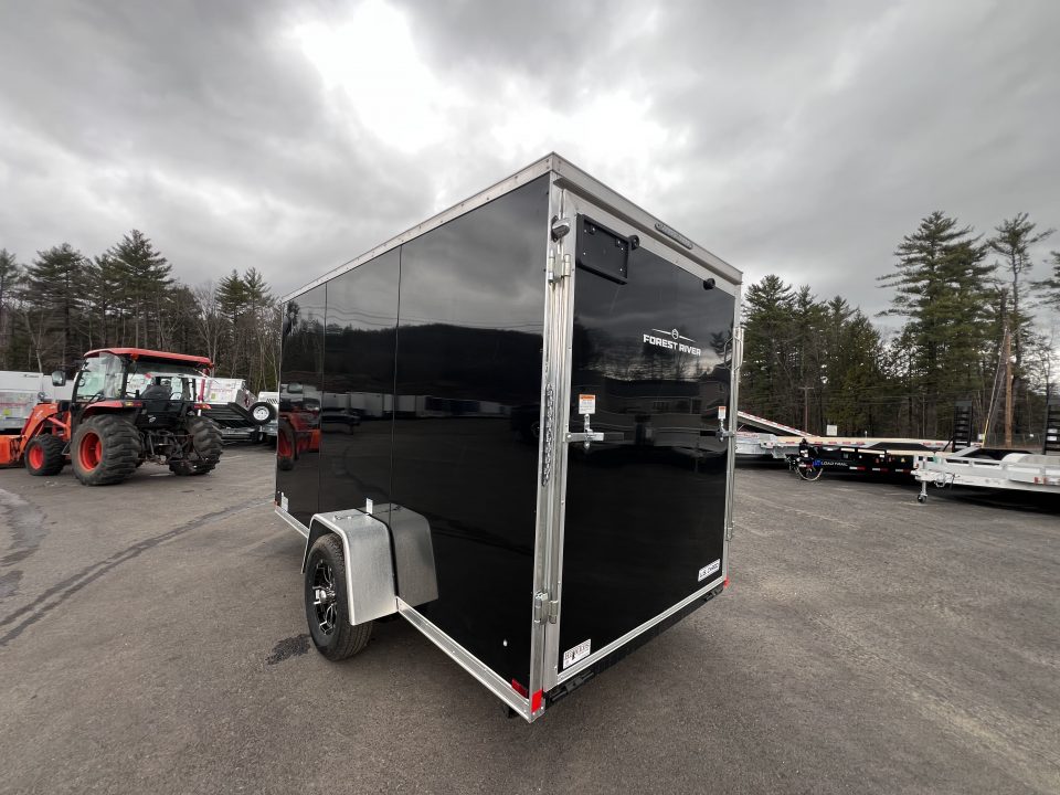 New 2026 US Cargo 6X12 + 2ft V nose/ Ramp Door / 6'6" interior/Polycore/ Ext. Tongue - 2990gvw