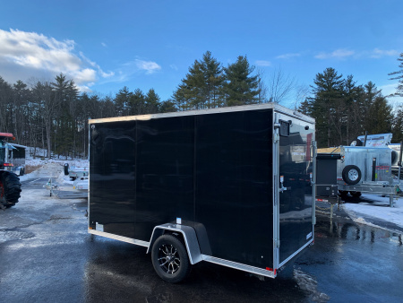 New 2026 US Cargo 6X12 + 2ft V nose/ Ramp Door / 6'6" interior/Polycore/ Ext. Tongue - 2990gvw