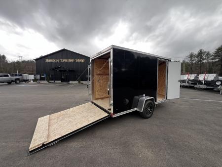 New 2026 US Cargo 6X12 + 2ft V nose/ Ramp Door / 6'6" interior/Polycore/ Ext. Tongue - 2990gvw