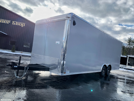 New 2026 US Cargo 8.5x24 Flat Front w/ Cast Corners / 7'6 interior height/ Polycore/ Ext tongue - 9990GVW